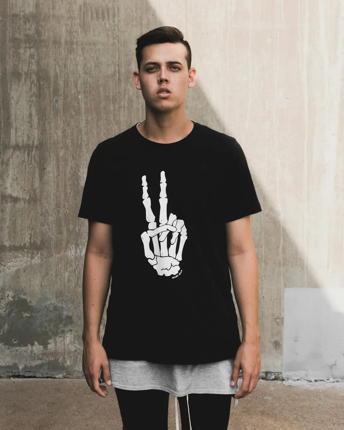 Camiseta Andes Negra — vista 4